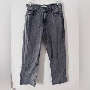 Abercrombie & Fitch Gray Straight-Leg Women's Jeans
